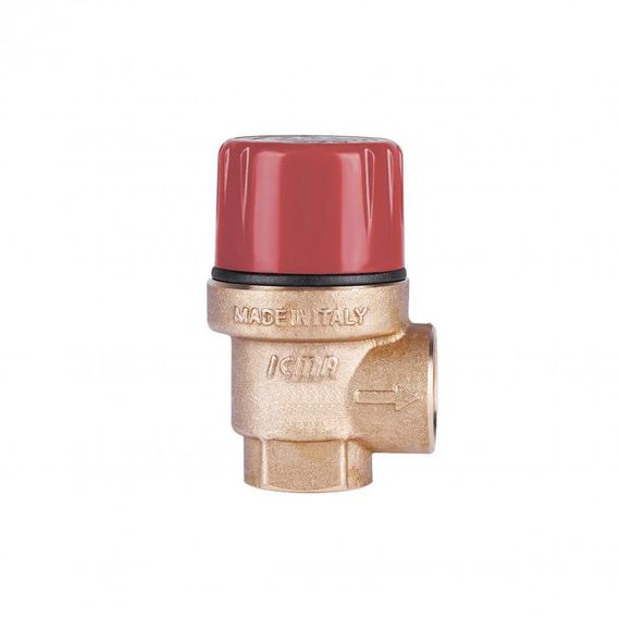 Предохранительный клапан Icma  1/2" ВР 2,5 бар №241 | Зображення 2