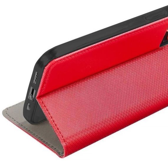 Чохол-книжка Magnet для Xiaomi Redmi 13C / Poco C65 Red | Зображення 2