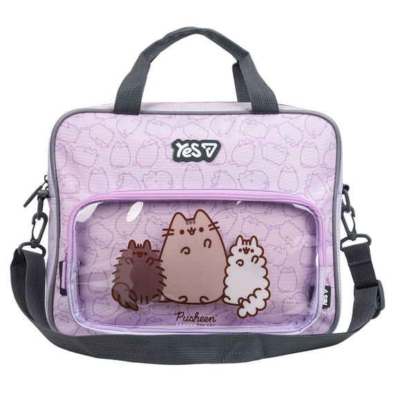 Сумка школьная А4 YES В-1 My Pusheen 550419 2.7х6.5х34 см | Зображення 1