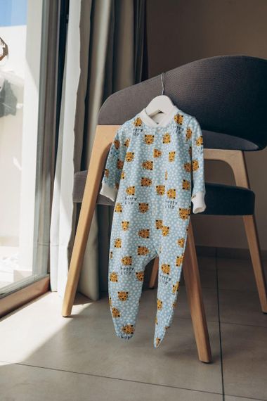 Чоловічки стрейч кулір принт Лео від 1 до 18 місяців 86