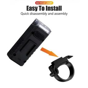 Велоліхтар 604-LED, EL-329 100LUM, водонепроникний