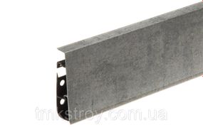 Плинтус CEZAR Hi Line Prestige 75x22x2500mm M253 матовый Камень 1
