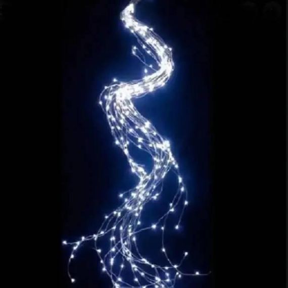 Гірлянда Кінський хвіст роса 300LED 2м Біла