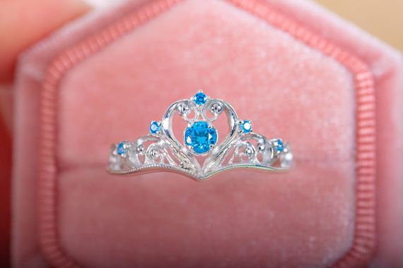 Серебряное кольцо корона | Зображення 5