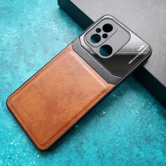 Чохол бампер DELICATE на Xiaomi Redmi 12C колір Коричневий