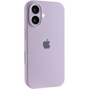 Чохол Silicone Case Full Camera Protective (AA) для Apple iPhone 16 Plus (6.7") Бузковий / Lilac