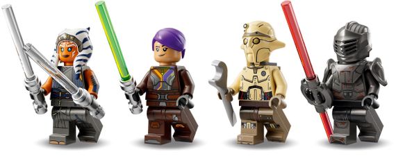Конструктор LEGO Star Wars™ Шатл джедаїв T-6 Асоки Тано (75362) | Зображення 7