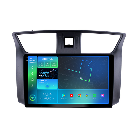 Штатна магнітола Torssen 2K Nissan Sentra 2012+,Sylphy  F106128 4G Carplay DSP