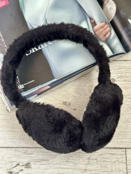 Наушники меховые складные Белый One Size (410) | Зображення 2