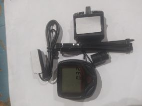 Велокомпьютер   проводной без подсветки, 11 функций   OEM