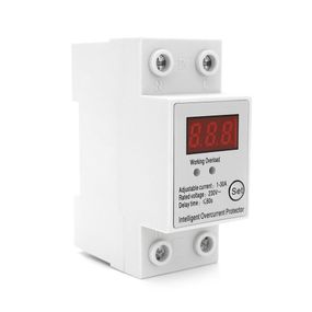 Захисне реле з контролем струму SAP01, 1-30A, 230V, на DIN-рейку 2P