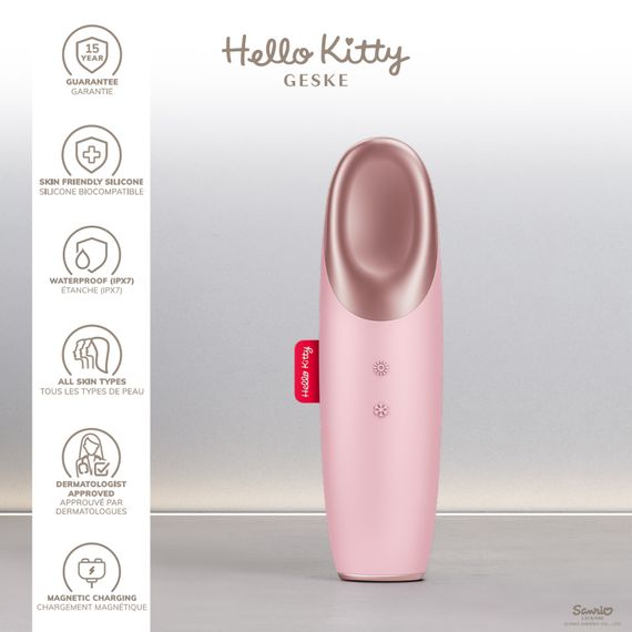 Енерджайзер для очей GESKE Warm&Cool Eye Energizer 6в1 by Hello Kitty pink, Рожевий | Зображення 2