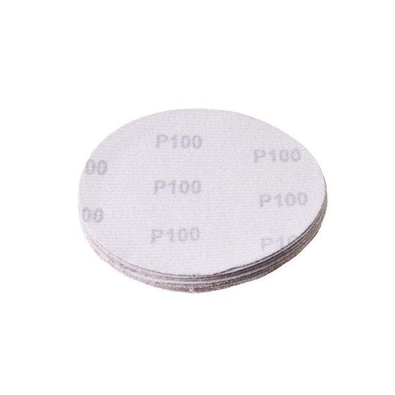 Круг наждачний самоклейний 125 мм, папір класу С, К100, 10 од. INTERTOOL BT-0510 | Зображення 2