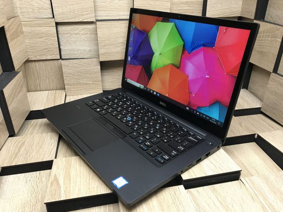 Ноутбук Б-клас Dell Latitude 7480 / 14" IPS Touch / Core i5-7300U (2(4) ядра по 2.6-3.5GHz) / 8GB DDR4 / 256GB SSD / HD Graphics 620 / WebCam / HDMI б/в | Зображення 1