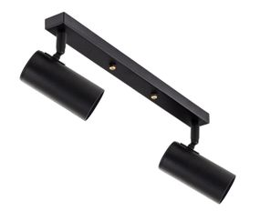 Світильник стельовий (спот) Pelikan GU10 1202 Чорний, Atmolight