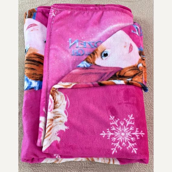 Дитячий плед велсофт Frozen «Крижане серце» 150×200 см м'який та теплий плед із улюбленими героями мультфільму | Зображення 6