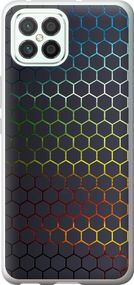 Чехол на Huawei Nova 8 SE Переливающиеся соты "498u-2126-17620"