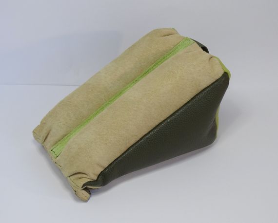 Трикутна подушка мішок GEN 3 шкіряний | Зображення 1