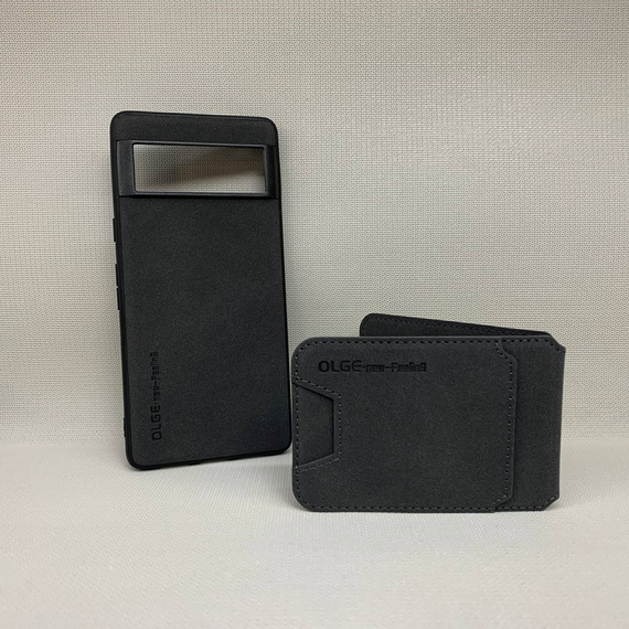 Чохол-гаманець Lux Нубук для Google Pixel 8 з силіконовою основою | Зображення 3