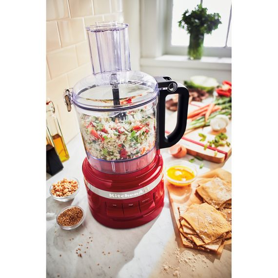 Кухонный комбайн с чашей 1,7л  KitchenAid 5KFP0719EFG, матовый серый | Зображення 8