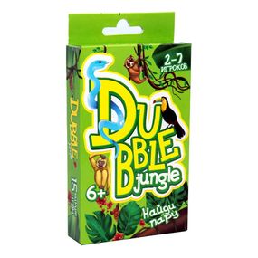 Настільна гра Strateg Dubble jungle російською мовою (30345)