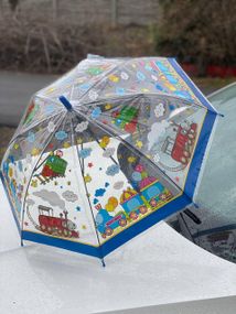 Дитяча парасолька прозора космос
