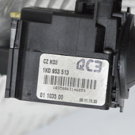 Підрульовий перемикач лівий Skoda Octavia Superb Yeti поворотів світла фар Шкода Октавія Суперб 1K0953513 | Зображення 2