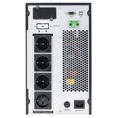 Ritar PT-2KS-LCD 2000VA (1800Вт) з правильною синусоїдою Джерело безперебійного живлення - ДБЖ | Зображення 1