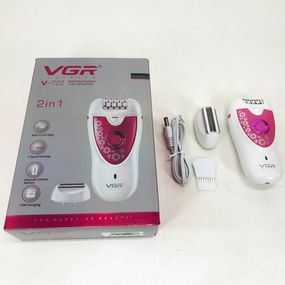 Женский электрический аккумуляторный депилятор-триммер VGR, Депилятор электрический FO-76