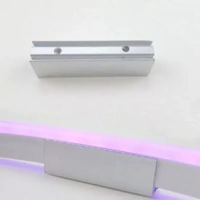 Монтажне кріплення PROLUM™ для LED неону, Алюміній, 10x20, 5cм
