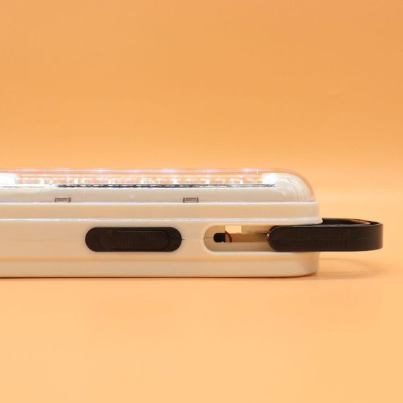 Світлодіодна акумуляторна лампа 1200 мАг, 21 LED, KD-713 / Аварійний ліхтар-прожектор | Зображення 8