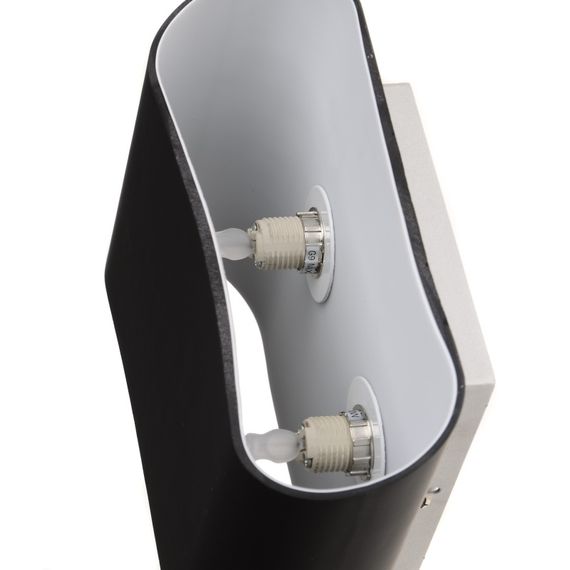 Бра настенное в прихожую и в спальню BR-02 515W/2 G9 BK | Зображення 2