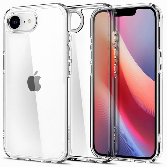 Чехол SGP Ultra Hybrid для Apple iPhone 16e (6.1") Прозрачный