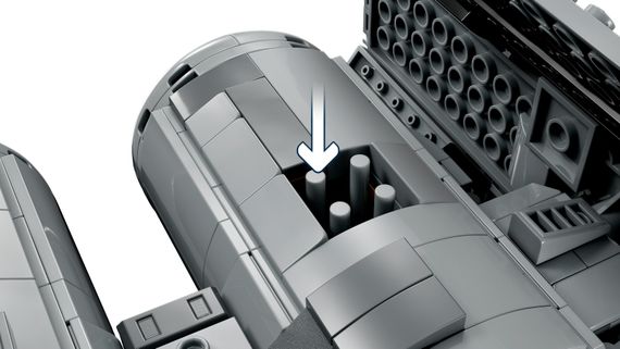 Конструктор LEGO Star Wars™ Бомбардировщик TIE 75347 | Зображення 5