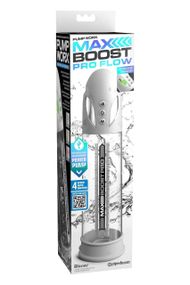 Помпа вакумна Pipedream Pump Worx Max Boost Pro Flow біла, 30.6 см Sex Aura