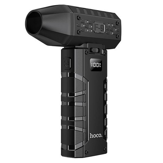 Портативний турбовентилятор Hoco HX67 Force fan Black