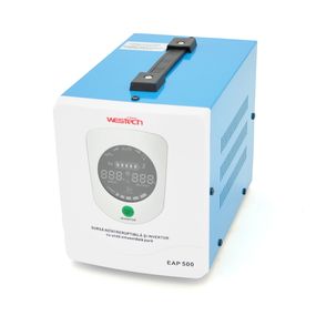 ДБЖ з правильною синусоїдою Westech EAP Energy-800VA/560W 12V, однофазний, напольного монтажу, LED дисплей, DC150-270V, AC230±8%,