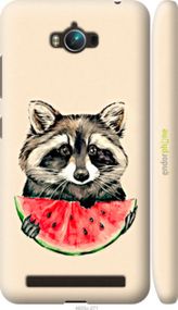 Чохол на Asus ZenFone Max ZC550KL Єнотик з кавуном "4605m-271-2448"