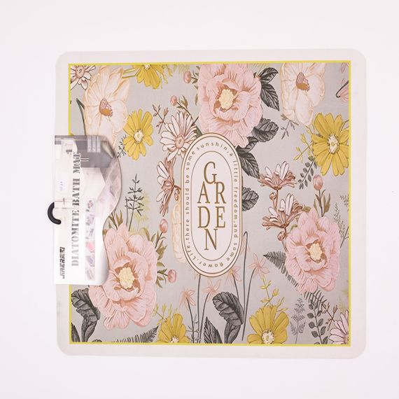 Захисний килимок для ванної кімнати діатомітовий вологоабсорбуючий 58*57 см HP-42-2Y | Зображення 3