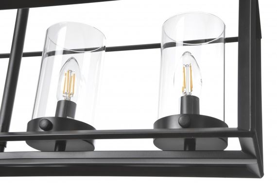 Люстра подвесная лофт свеча E14 40W BK (BL-387S/5) | Зображення 4