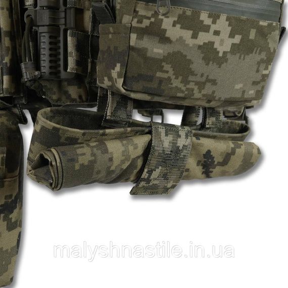 Комплект №2: Плитоноска Kiborg GU gen.2 + 6 підсумків піксель ЗСУ | Зображення 6