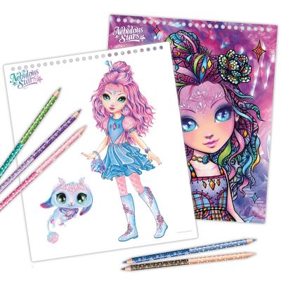 Набор для творчества Nebulous Stars Скетчбук Кристалія. Мотиви самоцвітів (11140) | Зображення 4