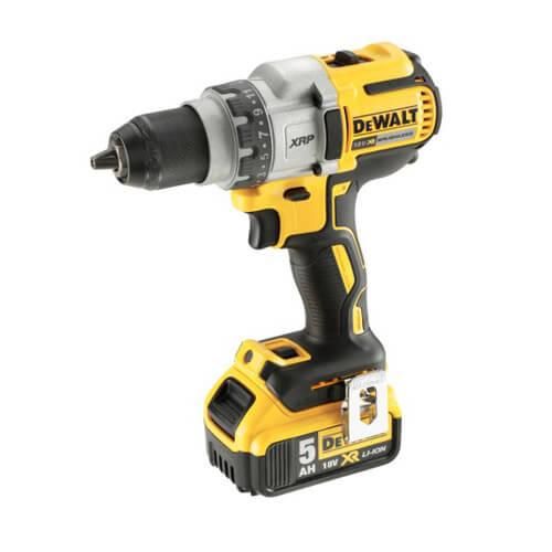 Дрель-шуруповерт аккумуляторная бесщеточная 95 Нм DeWALT DCD991P2 | Зображення 1