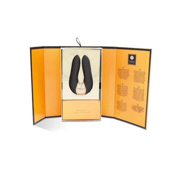 Вібратор для клітора Shunga Aiko Black, гнучкі кінчики | Зображення 7