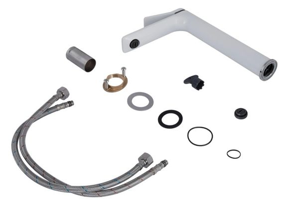 Змішувач для раковини Qtap Presto Chrome/White QTPRE269CRW45577 | Зображення 2