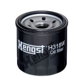 Фильтр масляный Chevrolet Aveo 1.2 i 08-, Hengst, H318W,