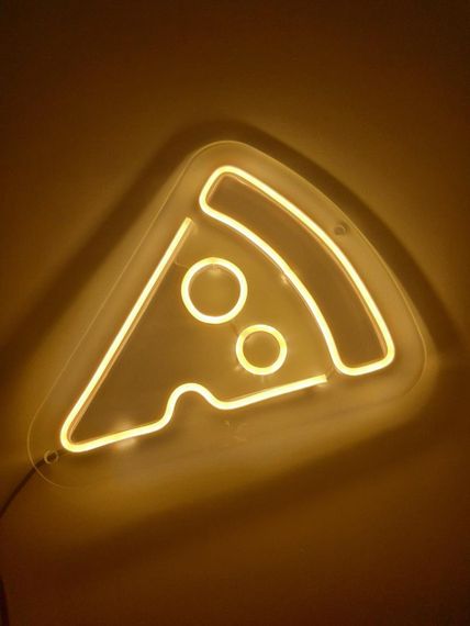 Неоновий світильник Піца 270х240 acr-n000048 | Зображення 1