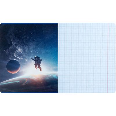 Тетрадь Kite NASA 18 листов, клетка (NS24-236) | Зображення 7