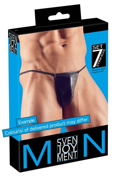 Труси чоловічі Sven Joy Ment Men's Strings x 7 S-L | Зображення 4