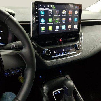 Автомагнітола штатна Toyota Corolla 2019 (10") Android 10.1 (4/32) чорний (Toyota Corolla 2019_9120) | Зображення 1